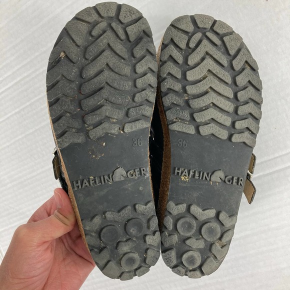 Haflinger Leather Mules Sandals Made In Germany - Picture 8 of 9
